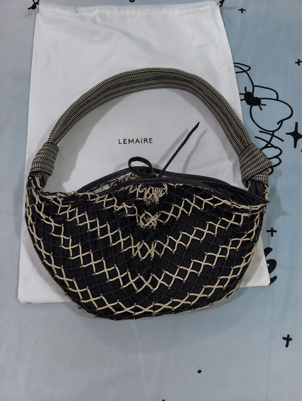 LEMAIRE Mesh Hobo Shoulder Bag